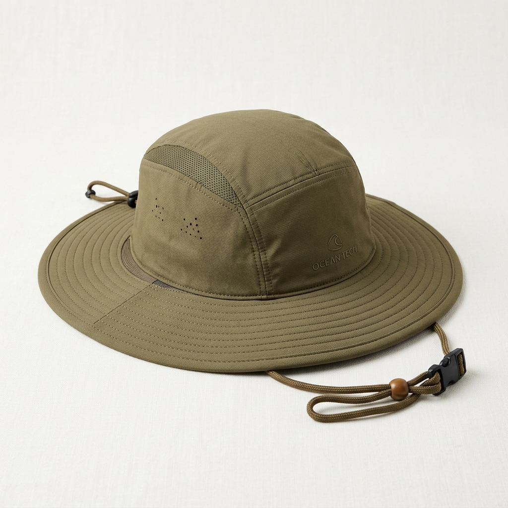 Wide-Brim Surf Hat